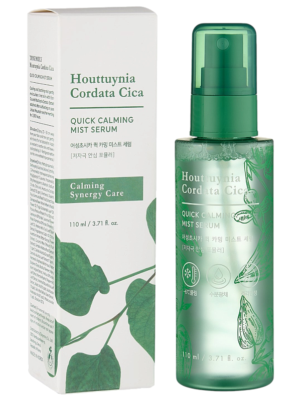 Сыворотка-мист (TonyMoly Houttuynia Cordata Cica Quick Calming Mist Serum 110ml)